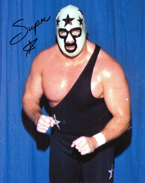 Masked Superstar signed 8x10 Photo