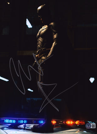 Christian Bale (Batman) signed 11x14 Photo (w/ Beckett)