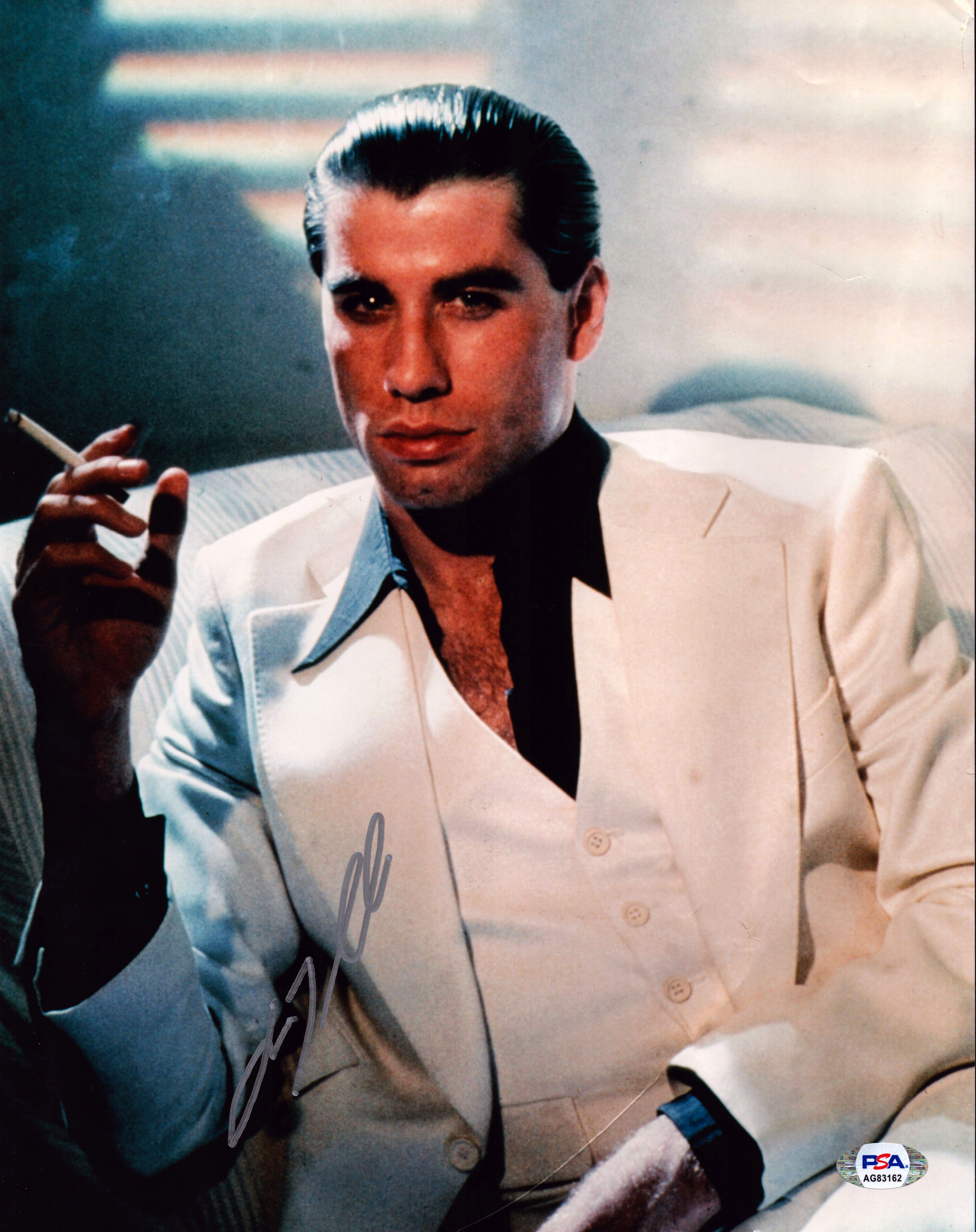 John Travolta (Saturday Night Fever) signed 11x14 Photo (w/ PSA ...