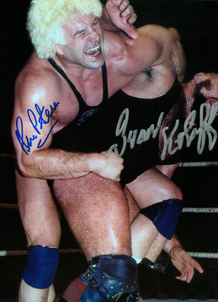 Ken Patera et Ivan Koloff double photo signée 8x10