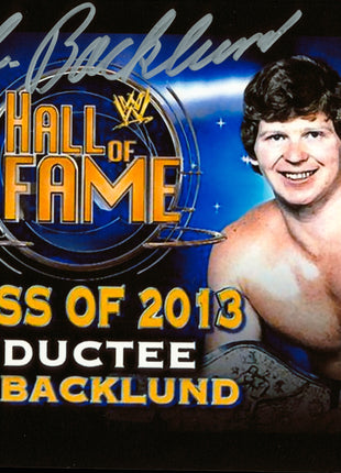 Bob Backlund signed 8x10 Photo