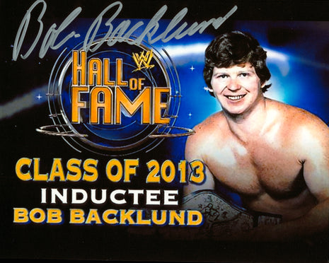Bob Backlund signed 8x10 Photo