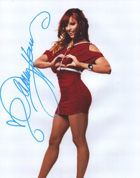 Christy Hemme signed 11x14 Photo