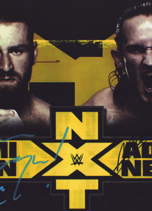 Sami Zayn & Neville dual signed 11x14 Photo