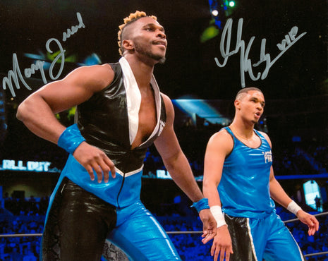 Private Party - Isiah Kassidy & Marq Quen dual signed 8x10 Photo