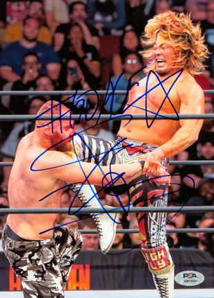 Hiroshi Tanahashi signed 8x10 Photo (w/ PSA)