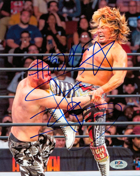Hiroshi Tanahashi signed 8x10 Photo (w/ PSA)