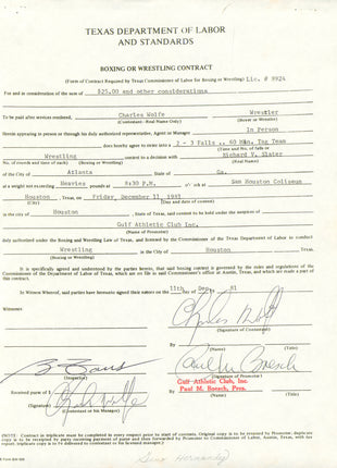 Gino Hernández y Paul Boesch firmaron un contrato doble (con JSA)
