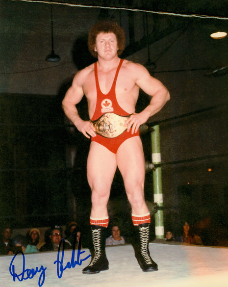 Dewey Robertson (Missing Link) signed 8x10 Photo