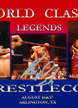 Kevin Von Erich & Michael Hayes dual signed 8x10 Photo