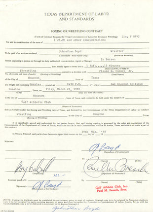 Sheepherder - Jonathan Boyd signed Contract