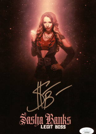 Sasha Banks signed 8x10 Photo (w/ JSA)