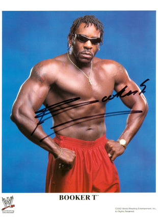 Booker T signed 8x10 Photo