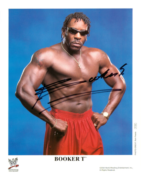 Booker T signed 8x10 Photo