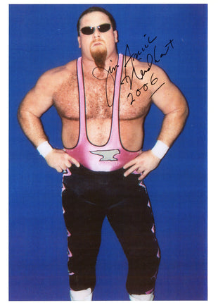 Jim Neidhart signed 8x10 Photo