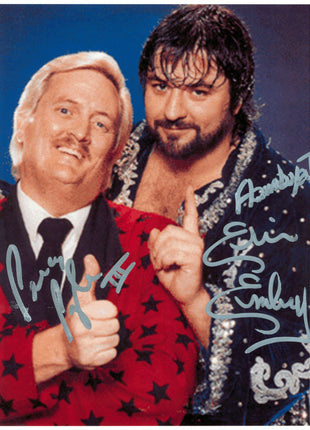 Percy Pringle & Eric Embry dual signed 8x10 Photo