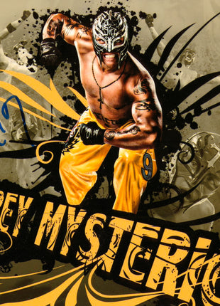 Photo 8x10 signée par Rey Mysterio