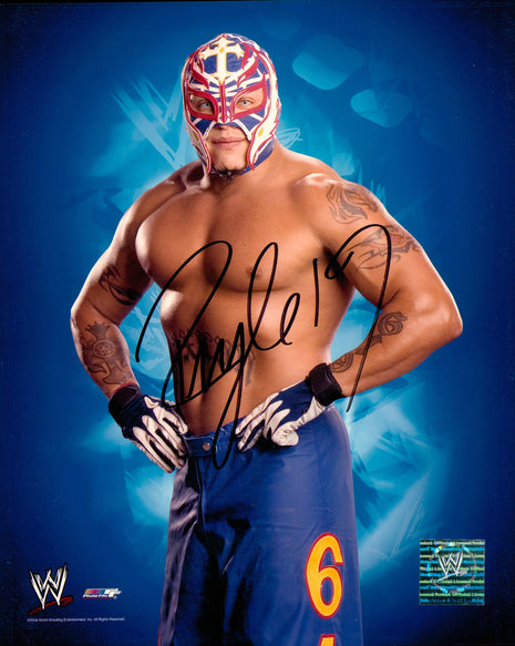 Rey Mysterio signed 8x10 Photo
