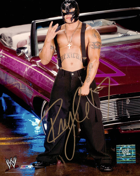 Rey Mysterio signed 8x10 Photo