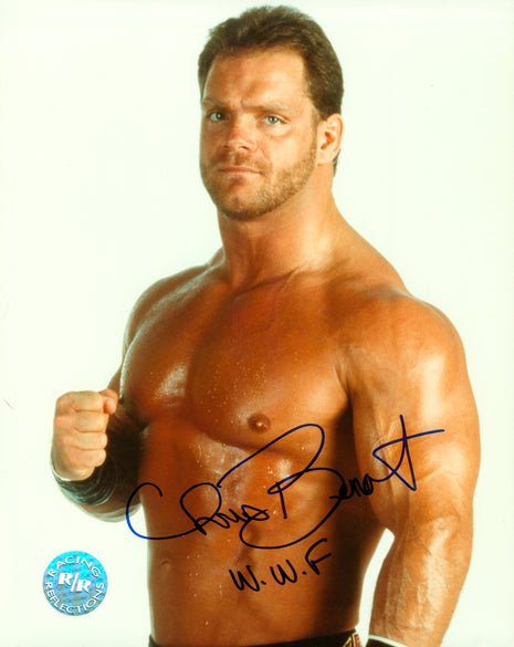 Chris Benoit signed 8x10 Photo