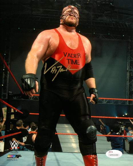 Vader signed 8x10 Photo (w/ JSA)
