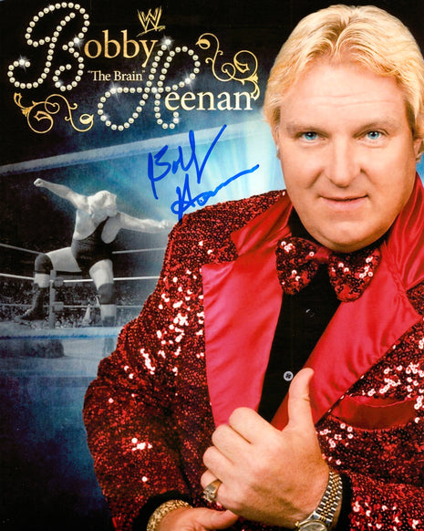 Bobby Heenan firmó una foto de 8x10