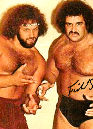Matt Borne & Fidel Sierra dual signed 8x10 Photo