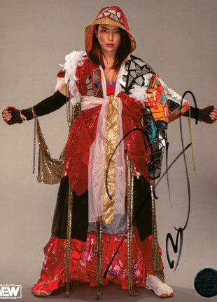 Hikaru Shida signed 8x10 Photo
