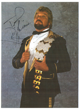 Ted DiBiase signed 8x10 Photo