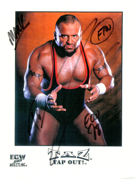 Taz signed 8x10 Photo