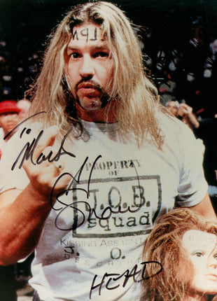 Al Snow signed 8x10 Photo