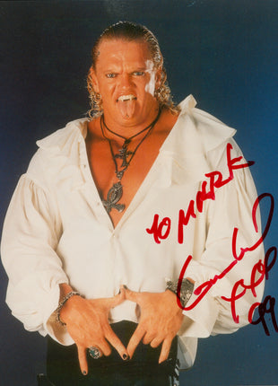Foto firmada de 8x10 por Gangrel
