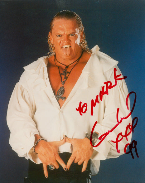 Foto firmada de 8x10 por Gangrel