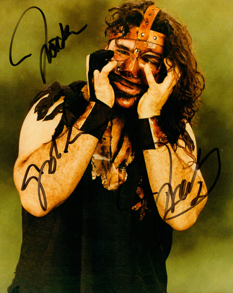 Mankind signed 8x10 Photo