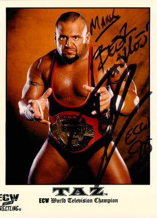 Taz signed 8x10 Photo