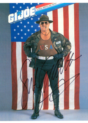 Sgt Slaughter signed 8x10 Photo