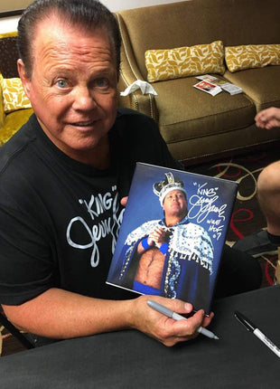 Jerry Lawler signed 8x10 Photo