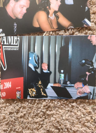 Multi-signed WWE Hall of Fame 2004 Program (8 signatures!)