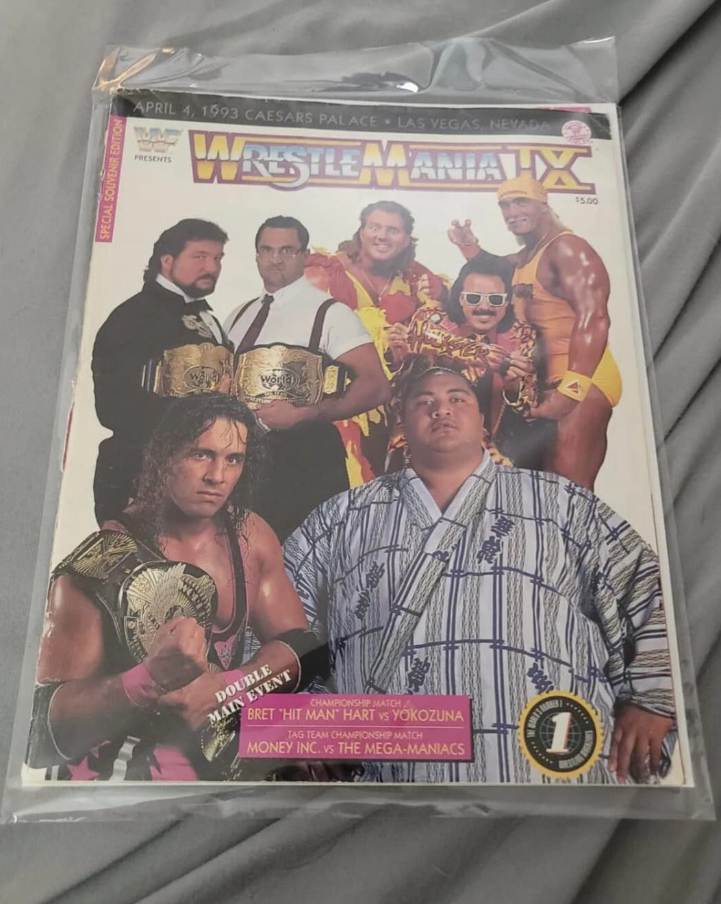 Wrestlemania 9 Poster
