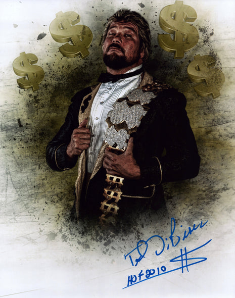 Ted DiBiase signed 11x14 Photo