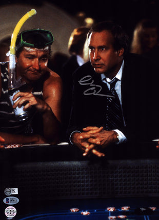Chevy Chase (Vegas Vacation) signed 11x14 Photo (w/ Beckett)