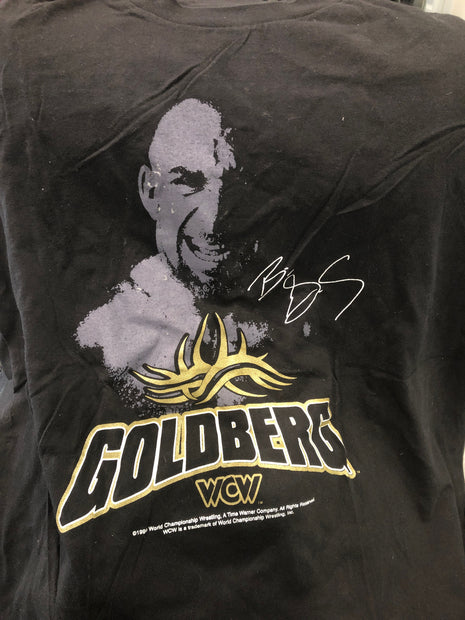 Original WCW Bill Goldberg T-Shirt (Size: XL / Worn)