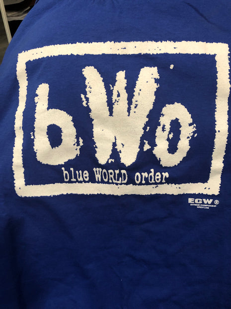 Original ECW bWo Logo T-Shirt (Size: XL / Worn)