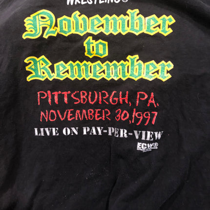 Original ECW November to Remember 1997 T-Shirt (Size: XL / Worn)