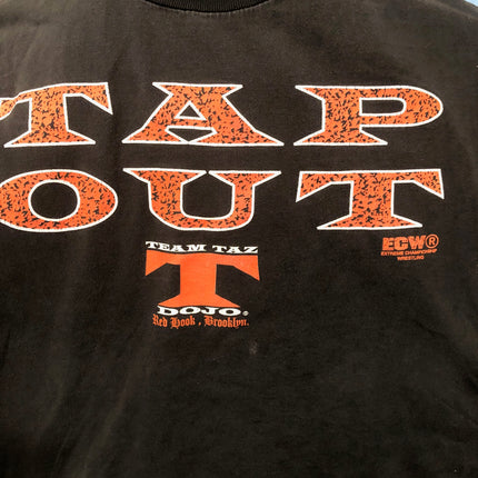 Original ECW Taz Tapout T-Shirt (Size: XL / Worn)