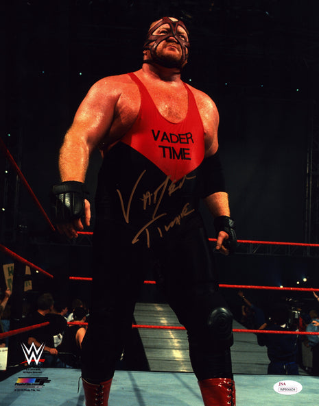 Vader signed 11x14 Photo (w/ JSA)