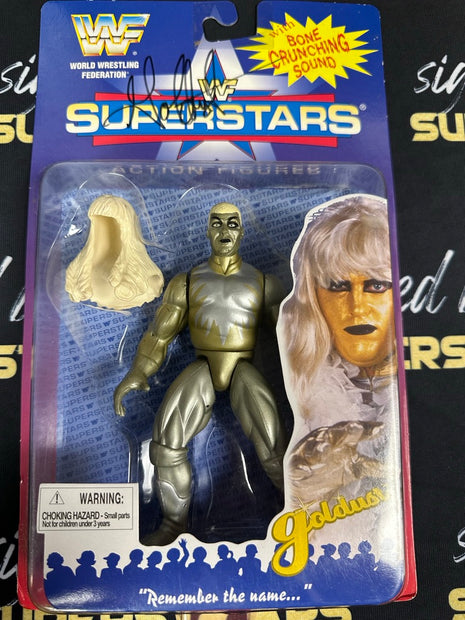 Goldust signed WWF Superstars Action Figure (w/ JSA)