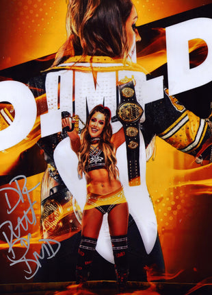 Britt Baker signed 11x14 Photo