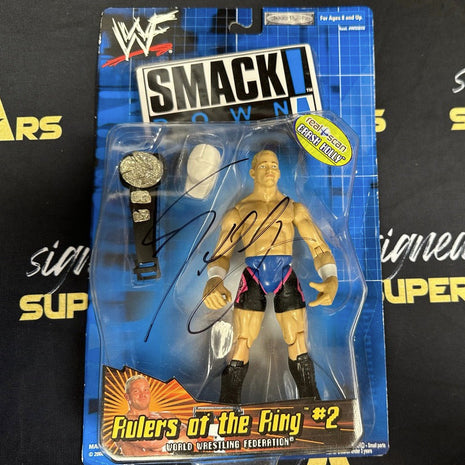 Crash Holly signed WWF Smackdown Rules of the Ring #2 Action Figure (w/ JSA)