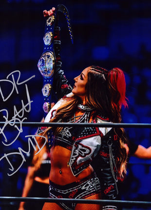 Britt Baker signed 11x14 Photo